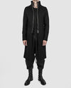 Atelier Aura - Isak zipped wool coat - https://stilett.com/