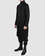Atelier Aura - Isak zipped wool coat - https://stilett.com/