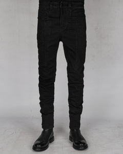 10R:son - B1001S - Stitched denim trousers - Stilett.com