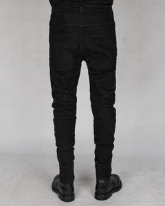 10R:son - B1001S - Stitched denim trousers - Stilett.com