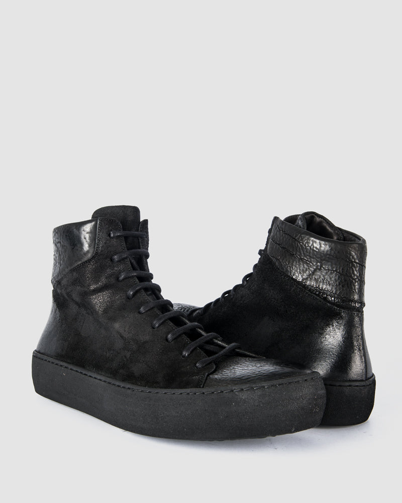 The last conspiracy - Hans waxed suede/reversed leather - https://stilett.com/