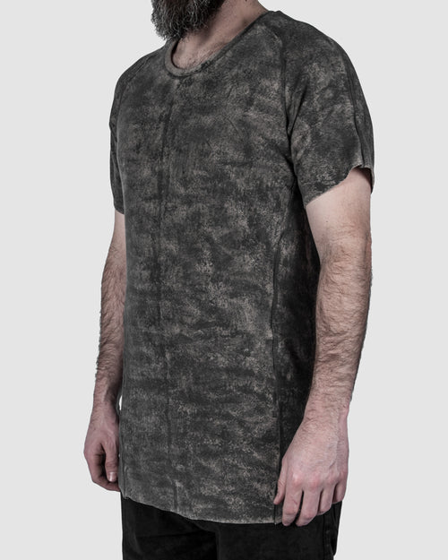 Zam Barrett - Short sleeve coated raglan top - https://stilett.com/