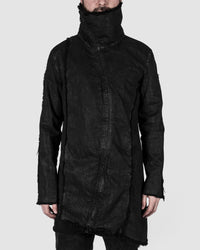La haine inside us - Coated highneck jacket - Stilett.com