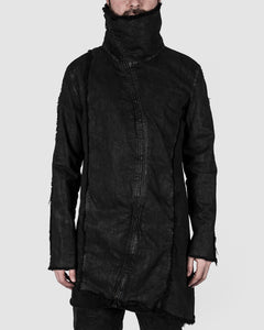 La haine inside us - Coated highneck jacket - Stilett.com