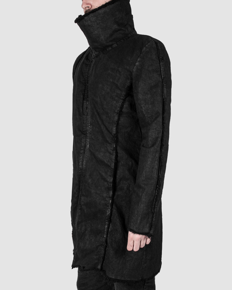 La haine inside us - Coated highneck jacket - Stilett.com