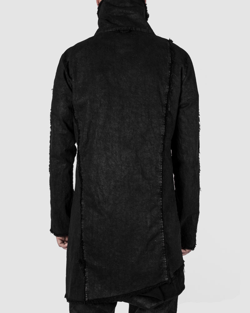 La haine inside us - Coated highneck jacket - Stilett.com