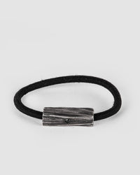 Gaspard Hex - Bark elastic hairband with a black diamond - Stilett.com
