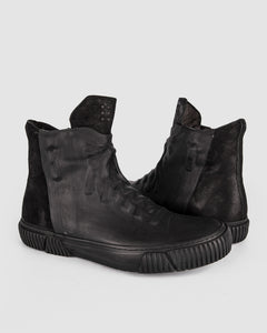 Both Paris - Rubber covered High-top Black - Stilett.com