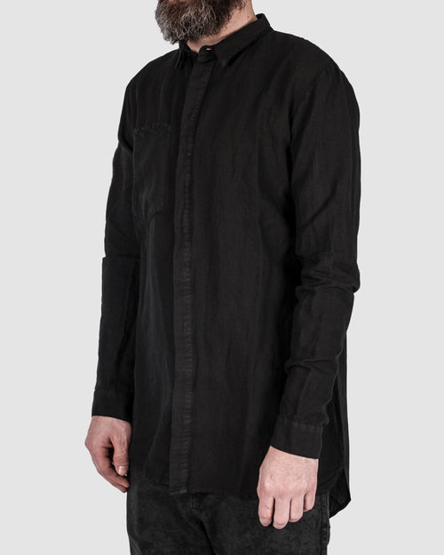 First aid to the injured - Asymmetric button up shirt - https://stilett.com/