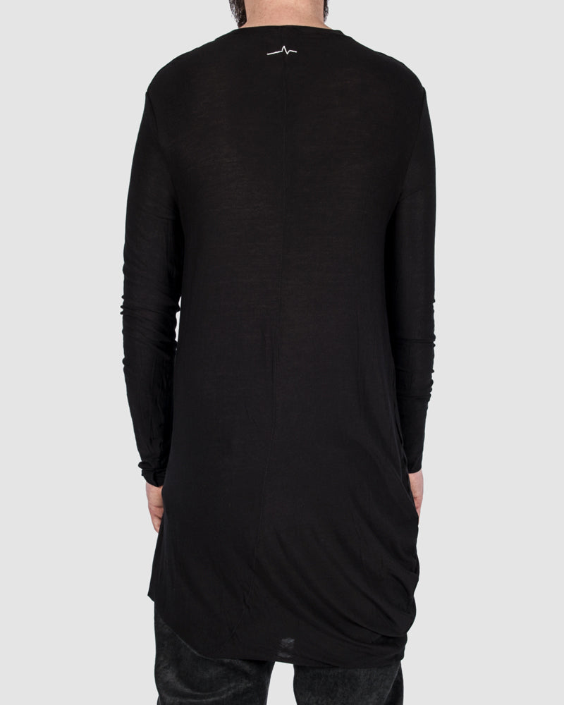 First aid to the injured - Asymmetric long sleeve tee - Stilett.com