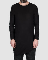 First aid to the injured - Asymmetric long sleeve tee - Stilett.com