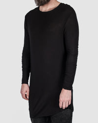 First aid to the injured - Asymmetric long sleeve tee - Stilett.com