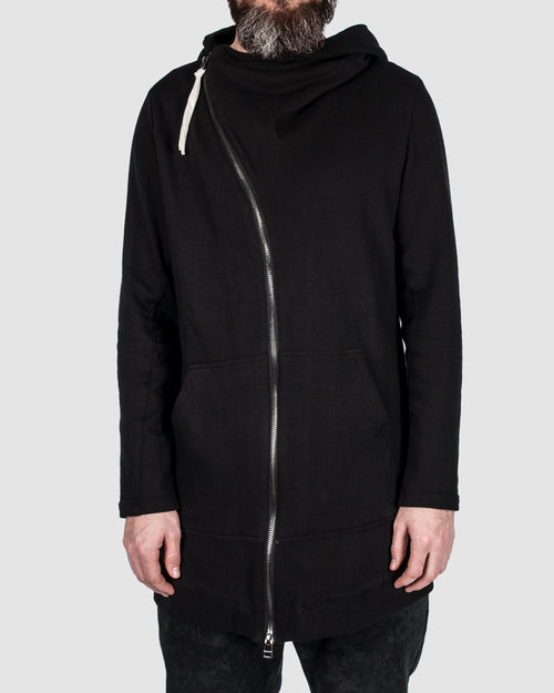 First aid to the injured - Asymmetric zip hoodie - https://stilett.com/