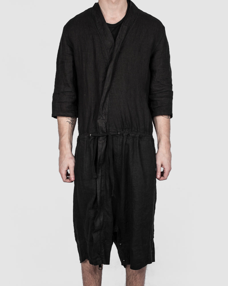 La haine inside us - Cardigan jumpsuit black - Stilett.com