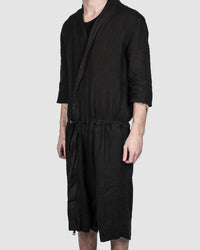La haine inside us - Cardigan jumpsuit black - Stilett.com