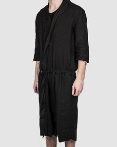 La haine inside us - Cardigan jumpsuit black - Stilett.com