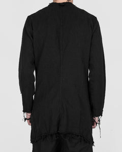 La haine inside us - Long raw blazer - Stilett.com