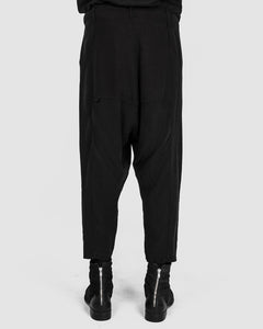 La haine inside us - Metal button drop crotch pants - Stilett.com