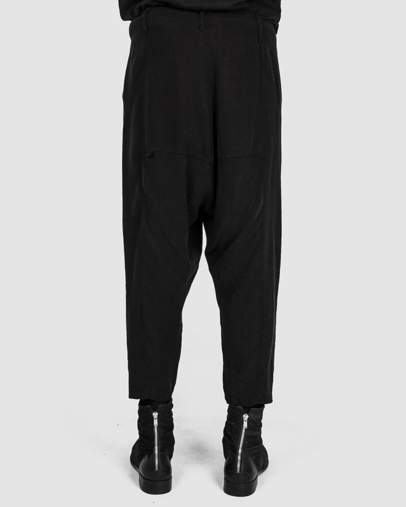 La haine inside us - Metal button drop crotch pants - Stilett.com