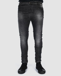 La haine inside us - Stonewashed skinny jeans - Stilett.com