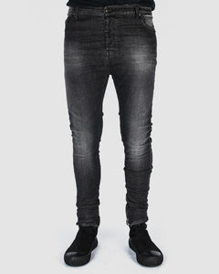 La haine inside us - Stonewashed skinny jeans - Stilett.com