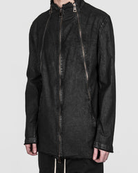 La haine inside us - Tripple zip coated jacket - Stilett.com