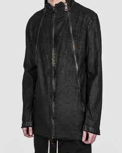La haine inside us - Tripple zip coated jacket - Stilett.com