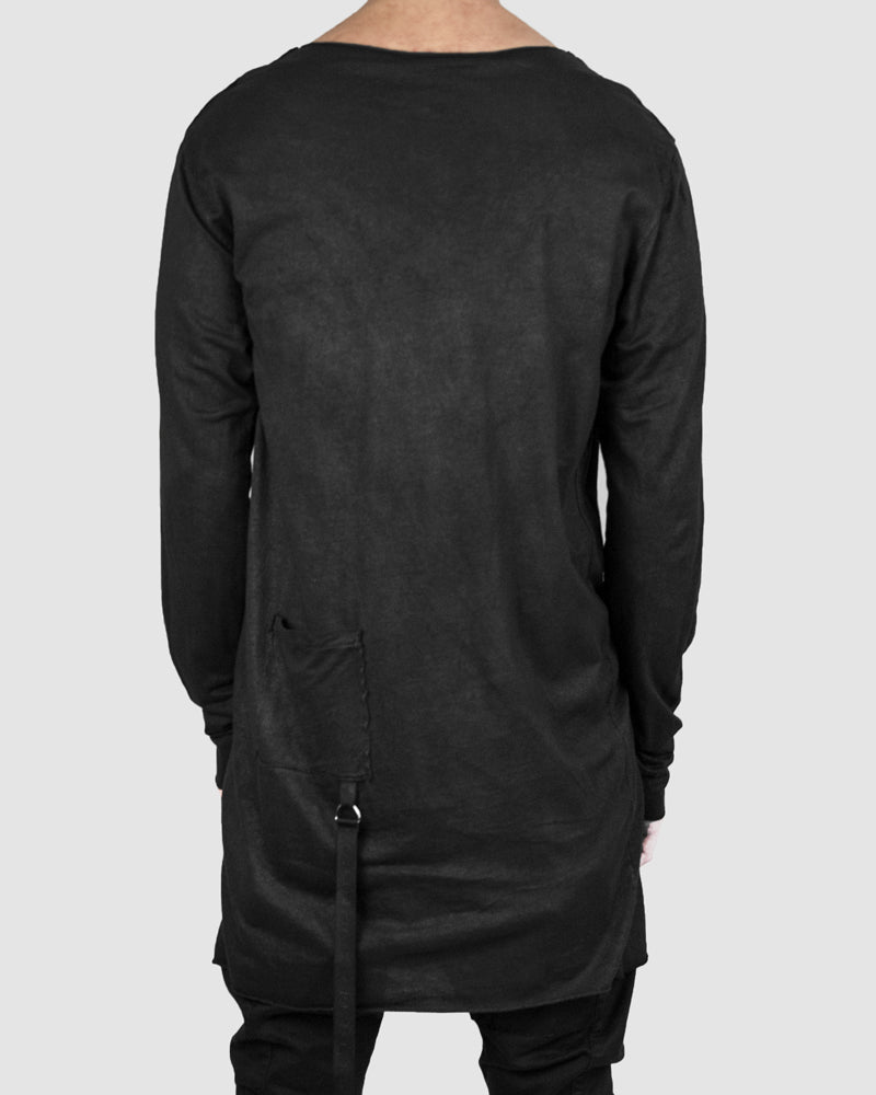 La haine inside us - Long Laminated Sweater - Stilett.com