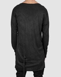 La haine inside us - Long Laminated Sweater - Stilett.com