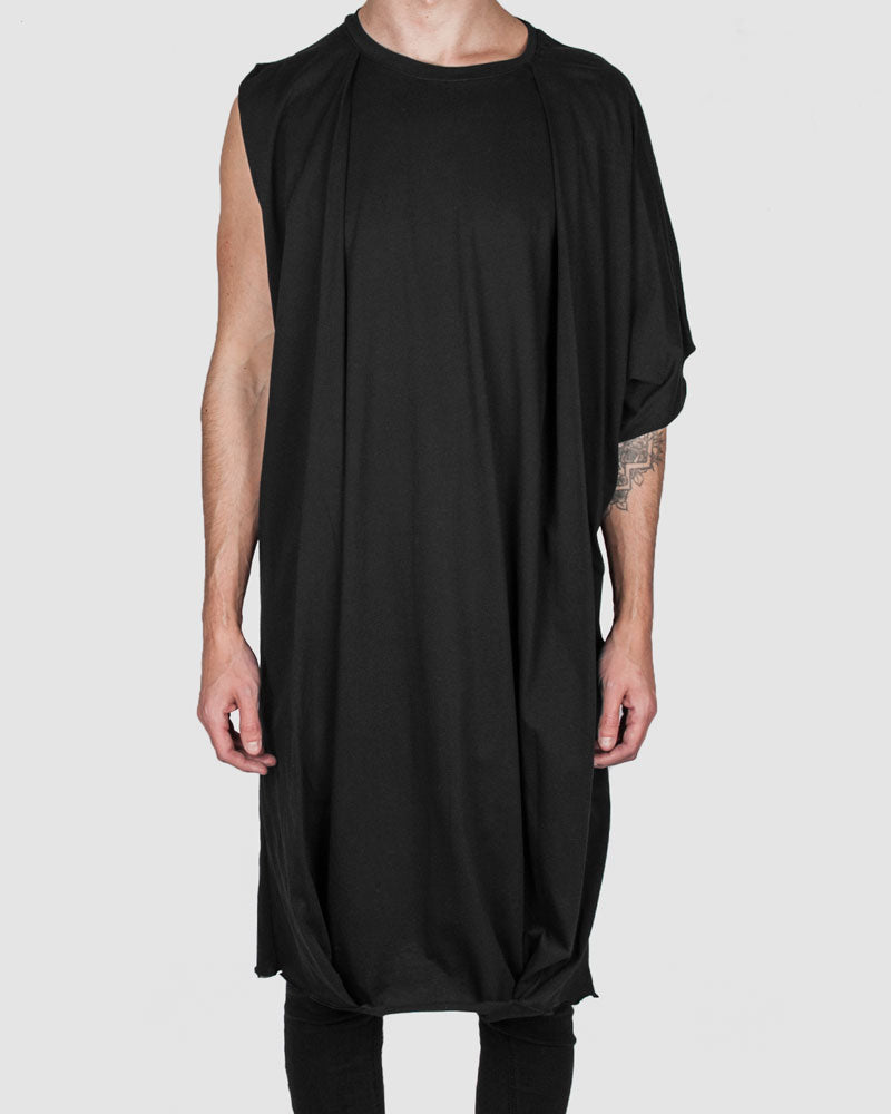 La haine inside us - One-sleeved oversize shirt - Stilett.com