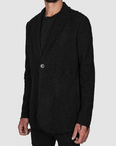 La haine inside us - One buttoned unlined jacket - Stilett.com