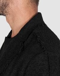 La haine inside us - One buttoned unlined jacket - Stilett.com