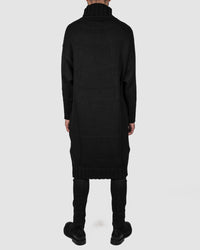 La haine inside us - Oversize long wool dress - Stilett.com