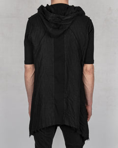 La haine inside us - Oversized linen vest - Stilett.com