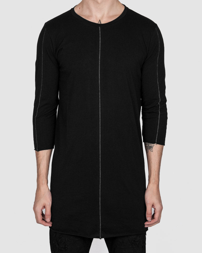 La haine inside us - Scar stitched tshirt black - Stilett.com