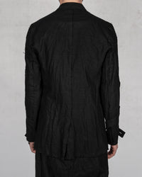 La haine inside us - Single button crumpled jacket - Stilett.com