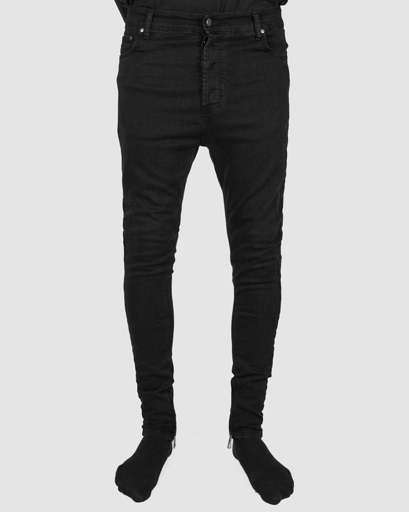La haine inside us - Skinny black jeans - Stilett.com