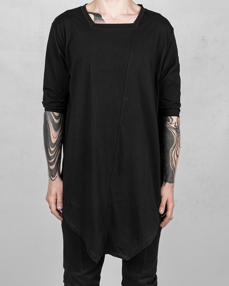 Cadet asymmetric oversize cotton tshirt
