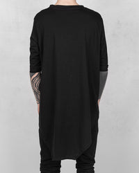 Cadet asymmetric oversize cotton tshirt