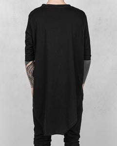 Cadet asymmetric oversize cotton tshirt