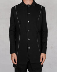 La haine inside us - Contrast seam blazer - Stilett.com