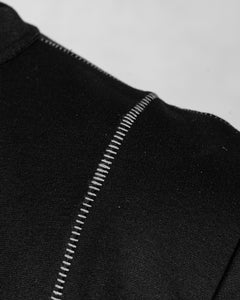 La haine inside us - Contrast seam blazer - Stilett.com