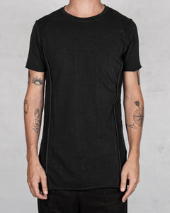 La haine inside us - Crew neck jersey t-shirt black - Stilett.com