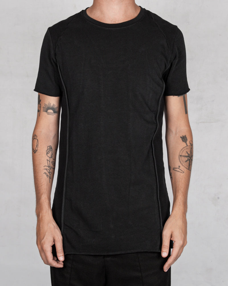 La haine inside us - Crew neck jersey t-shirt black - Stilett.com