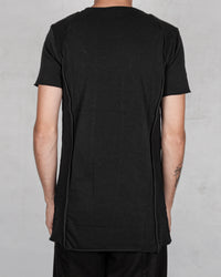 La haine inside us - Crew neck jersey t-shirt black - Stilett.com