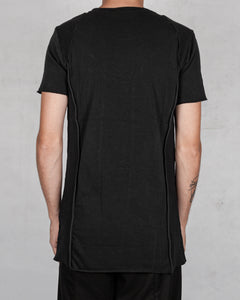 La haine inside us - Crew neck jersey t-shirt black - Stilett.com
