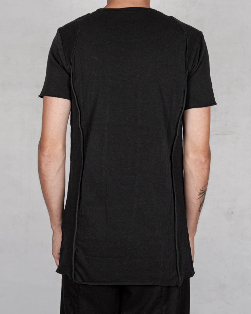 La haine inside us - Crew neck jersey t-shirt black - Stilett.com