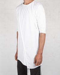 La haine inside us - Crew neck jersey tshirt white - Stilett.com