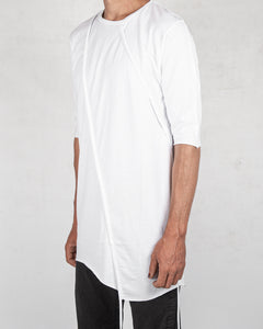 La haine inside us - Crew neck jersey tshirt white - Stilett.com