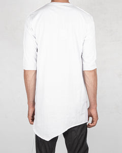 La haine inside us - Crew neck jersey tshirt white - Stilett.com